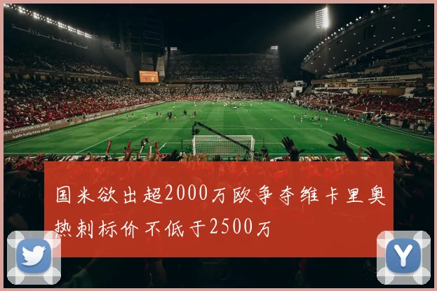 国米欲出超2000万欧争夺维卡里奥热刺标价不低于2500万